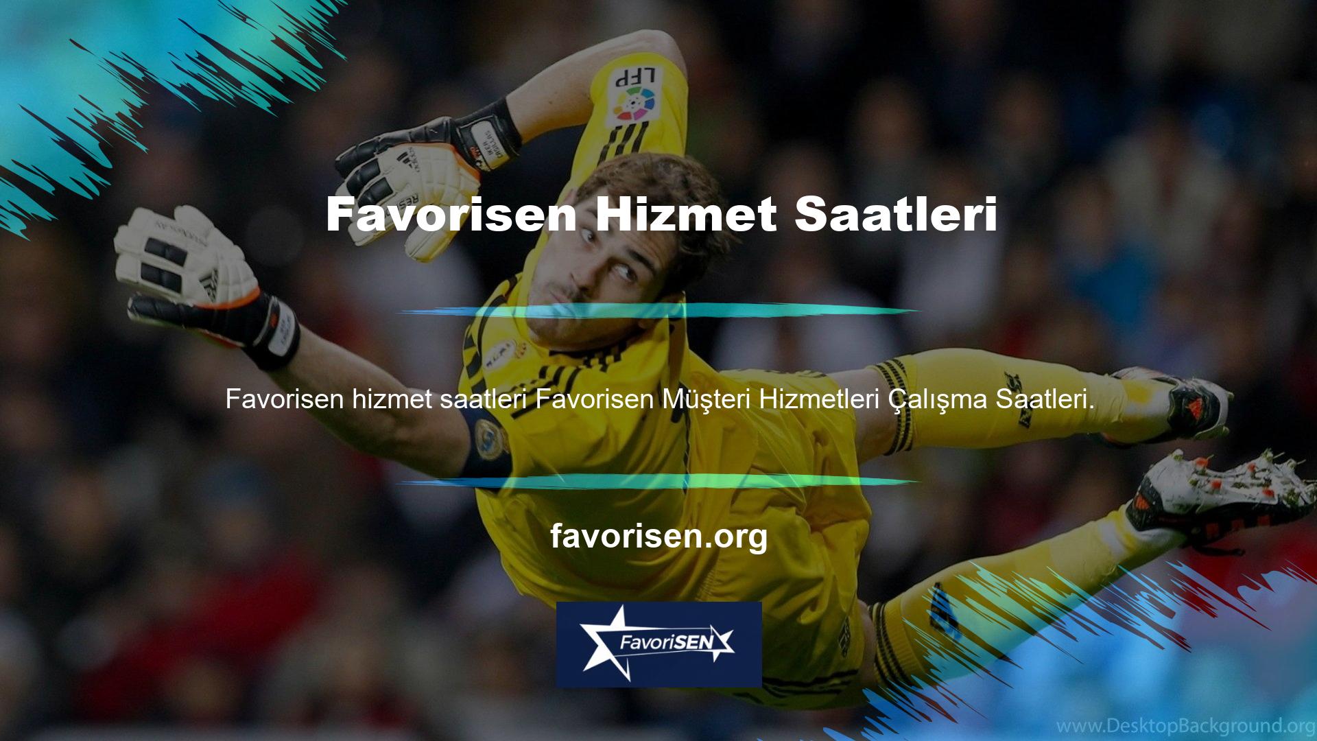 Müşteri hizmetleri için hazırlanan ve yukarıda bahsedilen tüm kanalların günde 24 saat çalıştığını görebilirsiniz